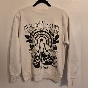 Jhene Aiko The Magic Hour 2024 Tour Crew Neck Sweatshirt Small